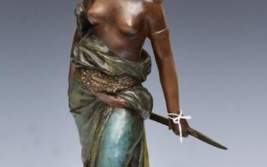 Victorian Cold Painted Bronze