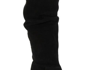 Vince Camuto N7764* Womens Black Alimber Slouch Boots Size 7.5