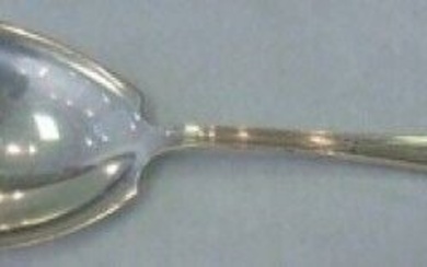 Virginia 19 Eng by Dominick and Haff Sterling Silver Berry Spoon Large 8"