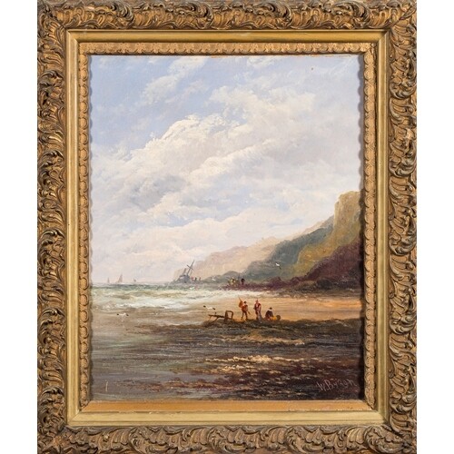 W. Byron [19/20th Century]- 'Low Water On The South Coast',:...