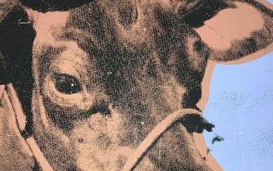 WARHOL Pop Art Giclee Cow Print, 1971