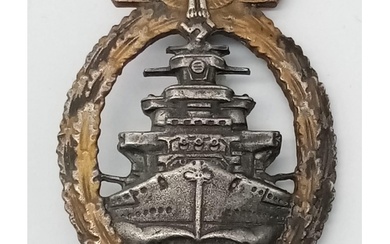 WW2 German High Seas Badge. Awarded for service to the crews...