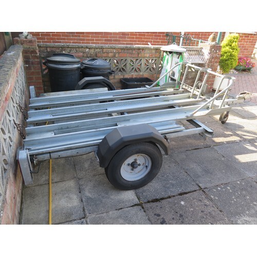 Wessex 3 bike/sidecar trailer (at our Sherborne Salerooms an...