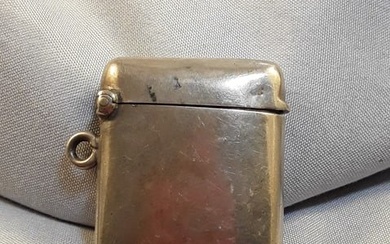 sterling silver match box