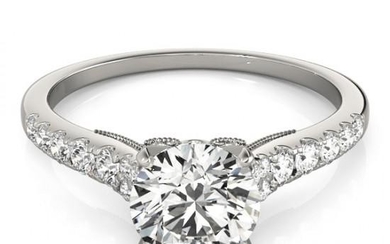 0.75 ctw Certified VS/SI Diamond Solitaire Ring 14k