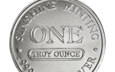 1 oz Silver Round - Sunshine Mint (Original Design)