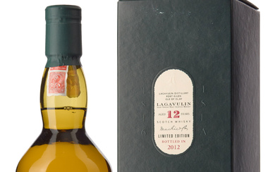 1 x Lagavulin Islay Single Malt Scotch Whisky Aged 12...