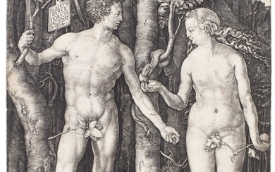 ALBRECHT DÜRER | ADAM AND EVE (B., M., HOLL. 1)