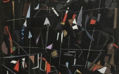 André LANSKOY [russe] (1902 1976) Composition abst…