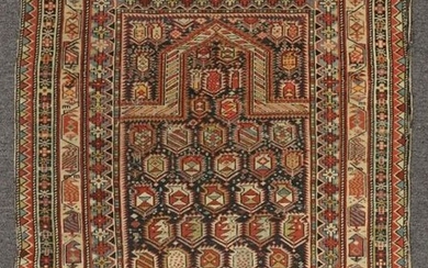 Antique Caucasian Prayer Carpet