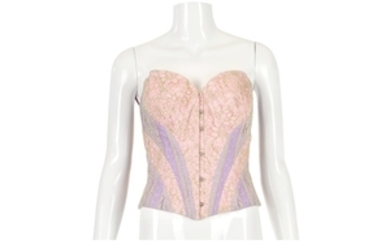 Christian Lacroix Pink and Purple Bustier, early 2000s,...