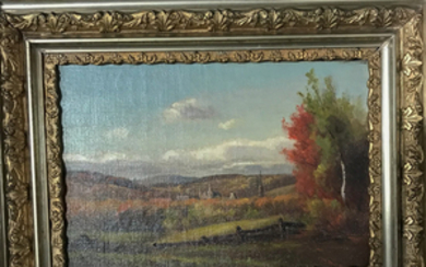 Delbert Dana Coombs (American, 1850-1938) Autumn Landscape.