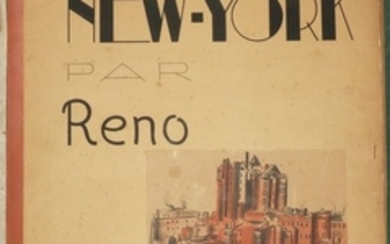 ETATS UNIS NEW YORK par Irene RENO (Pologne 1884 P…