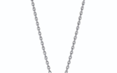 THE 'INDORE SAPPHIRE' TAVEEZ BEAD PENDANT NECKLACE, MOUNTED BY CARTIER