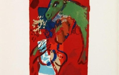 Marc Chagall (After) - Untitled (Papier decoupe and
