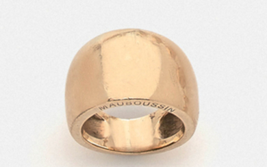 MAUBOUSSIN GOLD RING A gold ring. Signed MAUBOUSSIN....