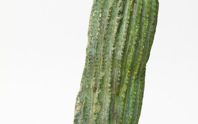 Outsider Art Cactus Concrete & Iron Sculpture