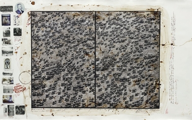 Peter Beard, 756 elephants in a “misery likes company” formation / destroyed social units from starvation / exceeding carrying capacity / over-population / + mismanagement / TSAVO / @ the Mkomazi border / for The End of the Game / last word from Paradise