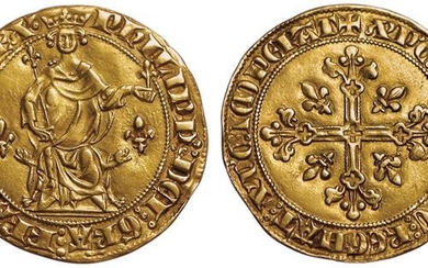 Philippe IV. 1285 1314. Florin d'or à la Reine (Pe…