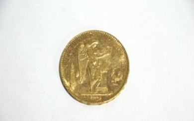 1 pièce 100 fr or, 1900