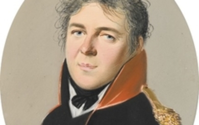 PORTRAIT OF A YOUNG OFFICER, Karl Wilhelm Bardou