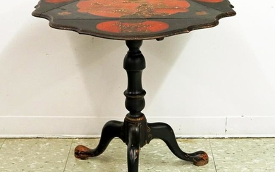 Queen Anne Style Lamp Table