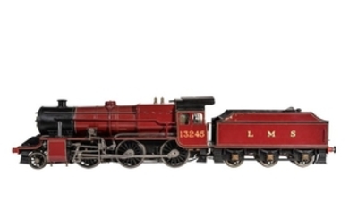 A well-engineered 3 ½ inch gauge model of a London Manchester and Scottish 2-6-0 tender locomotive No 13245 ‘Princess Marina’
