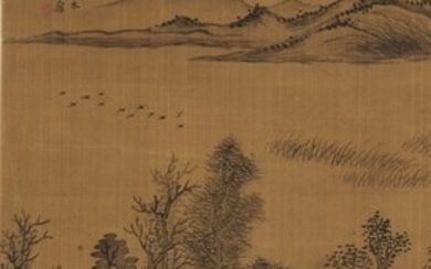 LANDSCAPE AFTER WANG HUI, Pan Gongshou 1741-1794