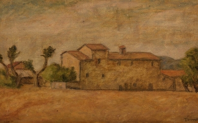 Fiorenzo Tomea (Zoppè di Cadore 1910 - Milano 1960), Paese umbro, 1942