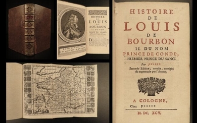 1695 Louis of Bourbon Prince of Conde Huguenot Wars
