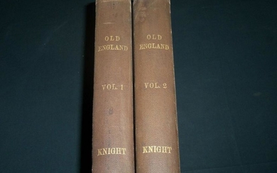 1845 OLD ENGLAND A PICTORIAL MUSEUM BY CHARLES KNIGHT