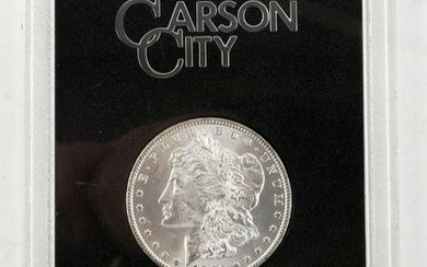 1882 CC MORGAN DOLLAR UNC SILVER COIN GSA HOARD