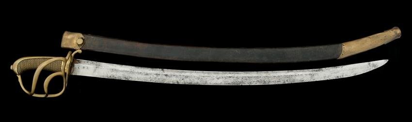 18th C. SWISS GRENADIER HANGER SWORD