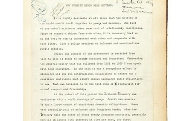 1932 Coolidge Article on Settling the War Debts