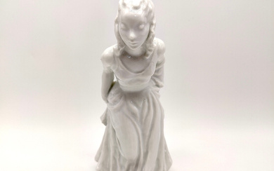 1950s COLLECTIBLE PORCELAIN ARTWORK: 'THE FROG QUEEN' - ROSENTHAL CLASSIC ROSE COLLECTION - VINTAGE.