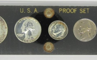 1957 PROOF U.S. YEAR SET - 5 COINS