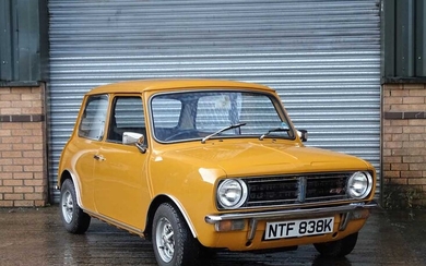 1972 Mini 1275 GT Offered with No Reserve