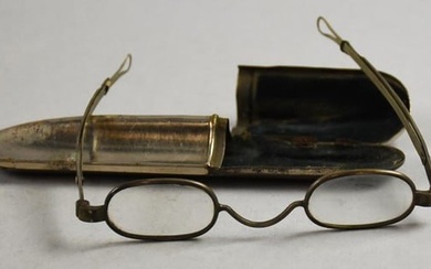 19th Century B.H. & G Spectacles with Original Case