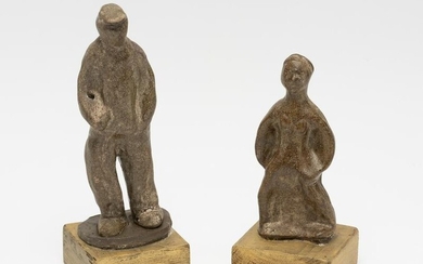 2 Ceramic Figural Sculptures