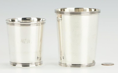 2 Poindexter Mint julep cups, incl. Oversized