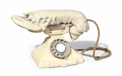 Salvador Dalí (1904-1989) and Edward James (1907-1984), Lobster Telephone (white aphrodisiac)