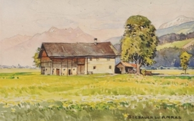 Rudolf Preuss (Wien/Vienna 1879 – Innsbruck 1961), Seebauer a Amras presso...