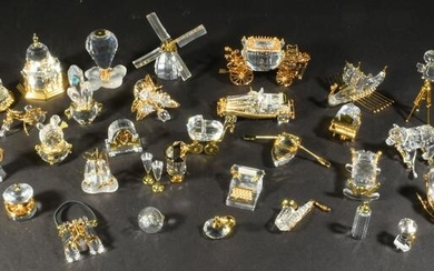 40 Boxed Swarovski Crystal Classics and Journeys