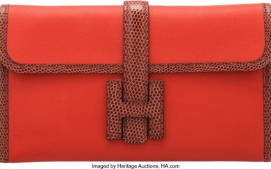 58010: Hermès Capucine Swift Leather & Etrusque