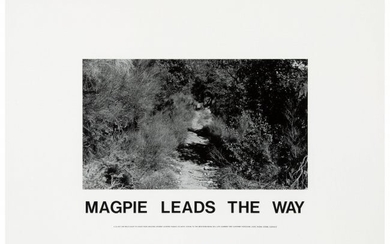77010: Hamish Fulton (b. 1946) Magpie Leads the Way, 19