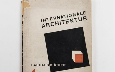 Walter Gropius (Publ.), Bauhausbuecher 1, 1925