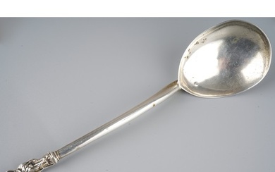 A 19th century continental silver apostle spoon, circa 1870-...