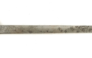 A LARGE 19TH CENTURY FRENCH HUNTING DAGGER SIGNED LE...