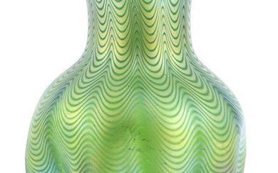 A Loetz Phaenomen iridescent glass vase