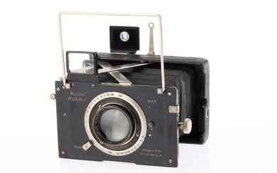 A Plaubel Makina Medium Format Folding Strut Camera